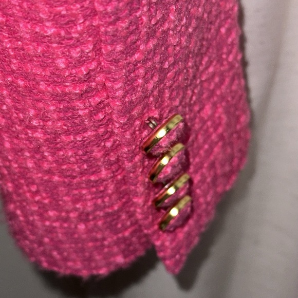 Hot Pink Avery Boucle Milly Blazer⭐️ - Picture 6 of 11